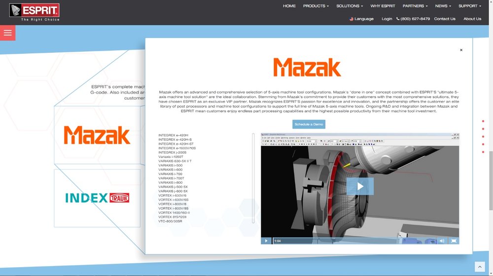 ESPRIT CAD/CAM Yazılımda Çığır Açacak Yeni Web Sitesini ve Markasını Piyasaya Sürüyor